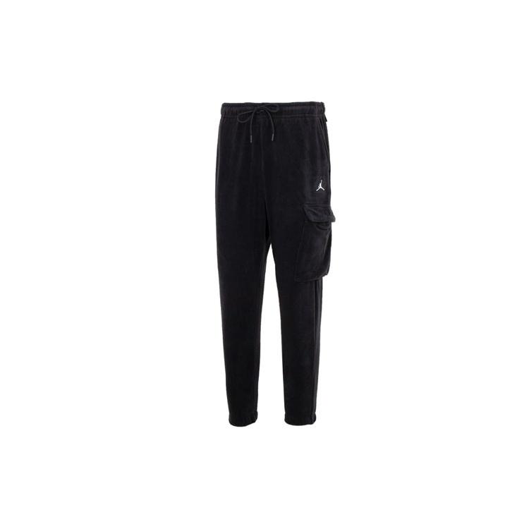 Air Jordan Casual Thicken Fleece Lined Bundle Feet Sports Pants Men s Black DV1568-010 S