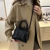 Handbag 2025 New Fashion Small Square Bag Minimalist Style Literary Messenger Bag