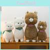 Plush Alpaca Toy With Warm Fleece For Kids And Adults Cozy Winter Decor