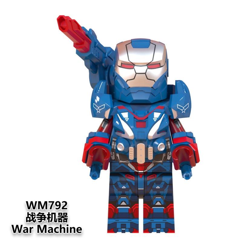 Marvel Avengers Superhero Thanos Thor Captain America Building Blocks Toys Minifigures