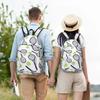 Tennis Racket And Ball Backpack Hot Sale Daypack Large Capacity Boys Girls BookBag School Bag Shoulder Bags for Men Women