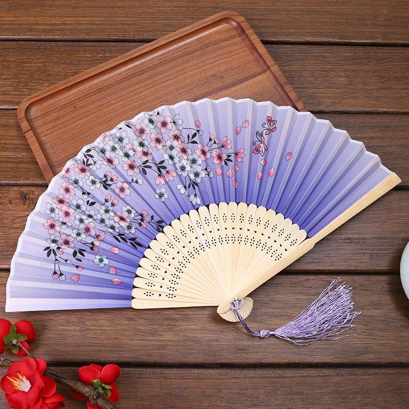 Ancient Style Folding Fan: Hanfu Dance Accessory & Photo Prop