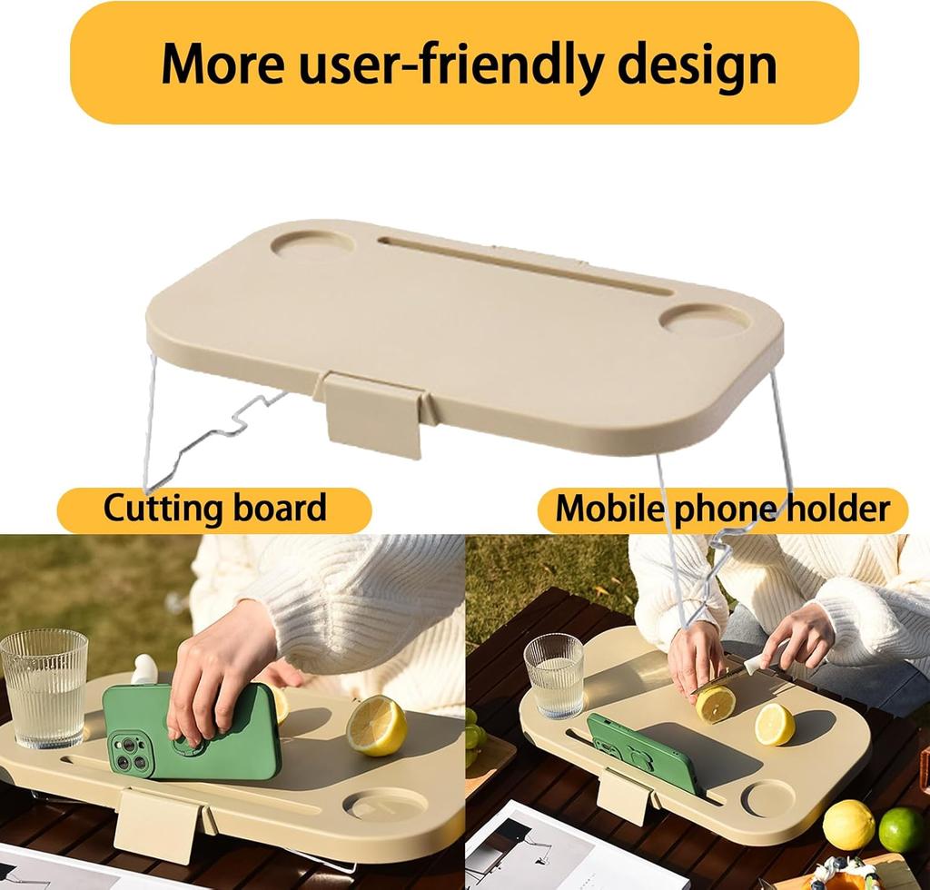 One Foldable Outdoor Picnic Basket, Portable, Lightweight, Durable, Multi-Functional, Large Capacity, with Built-in Table