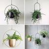 2026 New 10 Type Metal Hanging Flower Pot Nordic Chain Hanging Planter Basket Flower Vase for Home Garden Balcony Decoration
