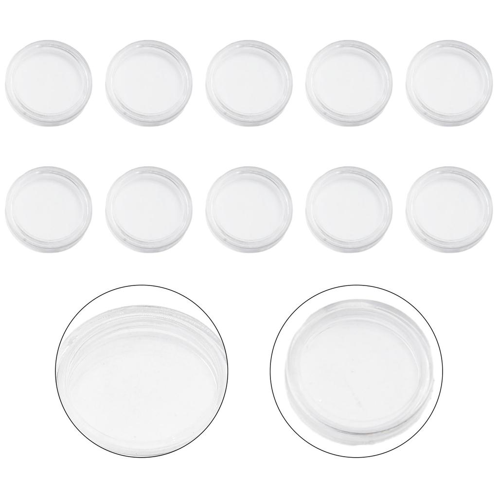 Collectors Coin Capsule Holders Large 100pcs 16MM Applied Commemorative Plastic Supplies Transparent Practical