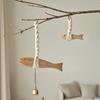 Lightweight Fish Wall Decoration Handmade Fish Door Chimes Wood Fish Door Bell  Room Ornament
