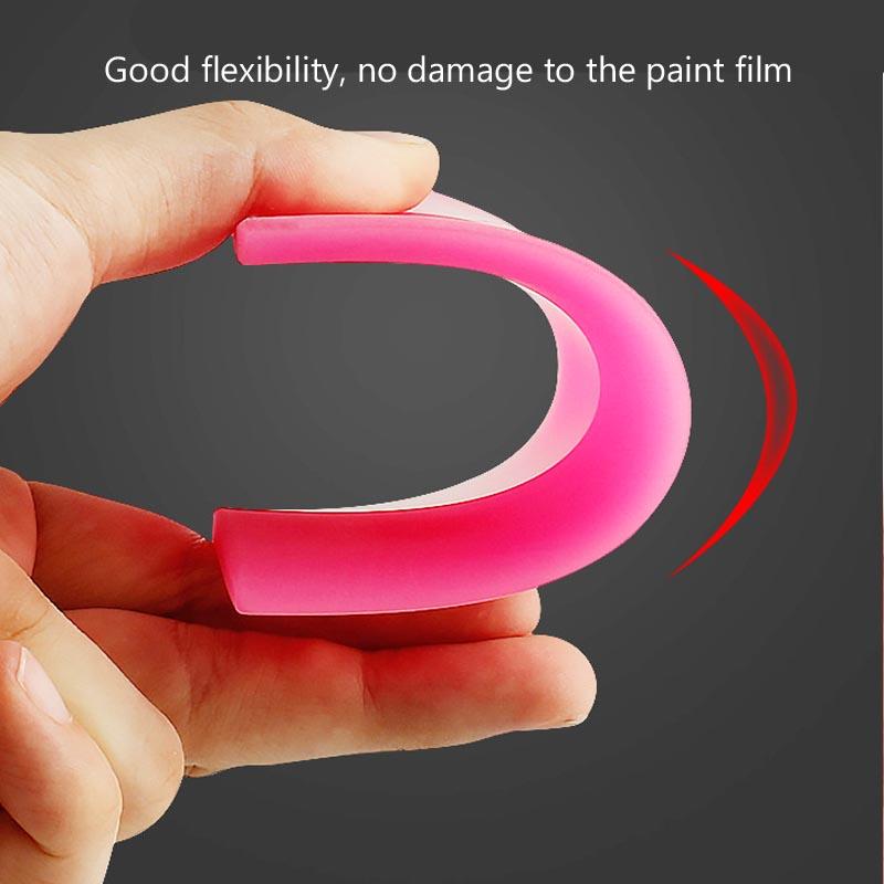 Racletă pentru mașină, racletă din cauciuc moale, instrument de nuanță, sticlă, apă, film auto, accesorii, card, racletă pentru fereastră, autocolant ștergător