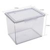 XL Airtight Clear Plastic Food Storage Container Durable BPA-free Canister Stackable Kitchen Organization Ideal Grains Baking