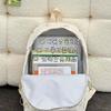 Schoolbag Female Mori ins High value, fresh, sweet and cute star backpack Lightweight and versatile campus backpack