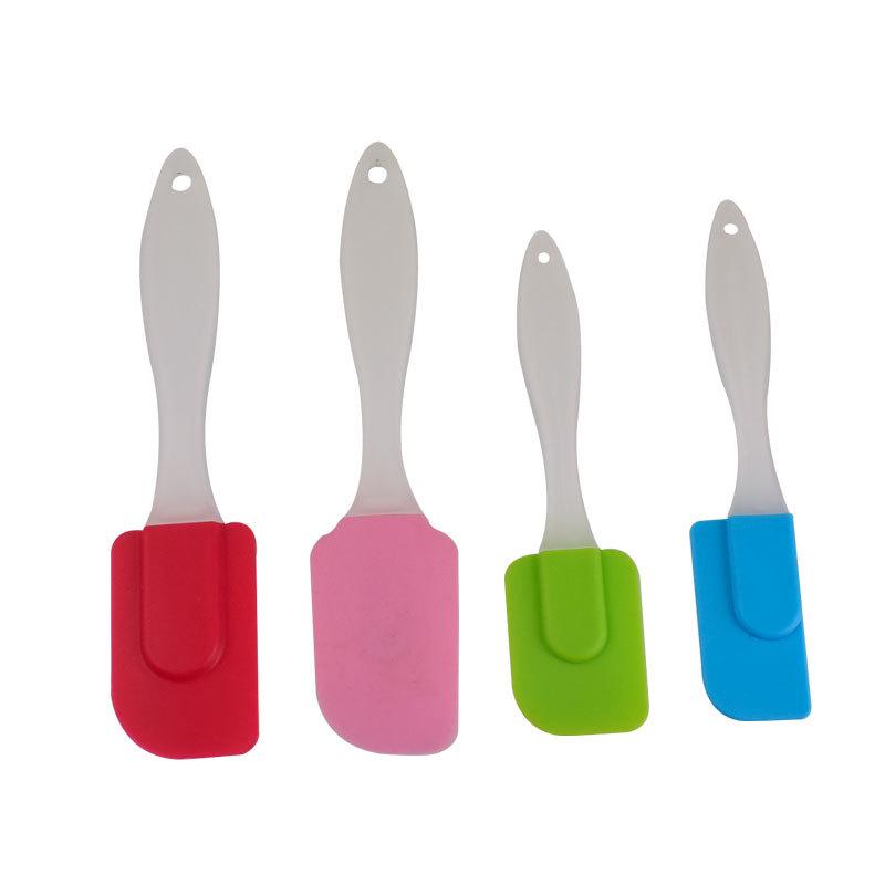 In-Stock High-Temperature Resistant Soft Silicone Spatula for Cake and Baking.