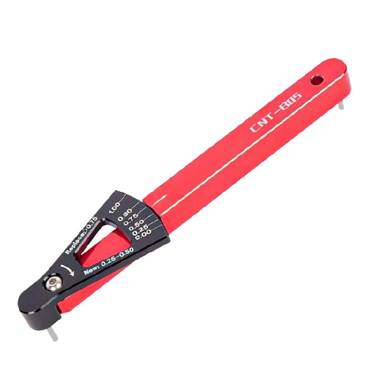 Bicycles Chain Checker Chain Wear Indicators Measuring Gauge Cycling Accessory красный