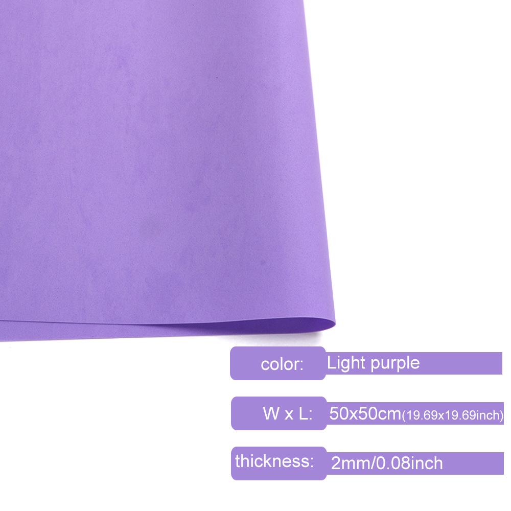 18 Colors Colorful Eva Foam Sheets Cosplay EVA Foam 2mm Thick 50cm*50cm EVA Foam Papers for Arts Crafts DIY Project