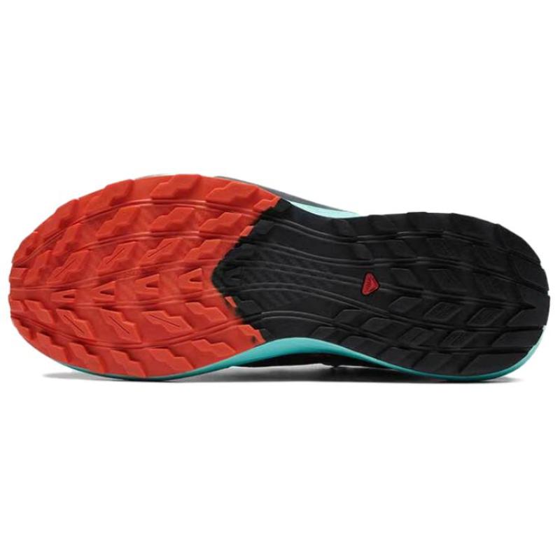 SALOMON Sense Ride 5 Cushioning, Breathable, Lightweight Low top Casual City Commute Running Shoes Men's Black Sneakers 476982