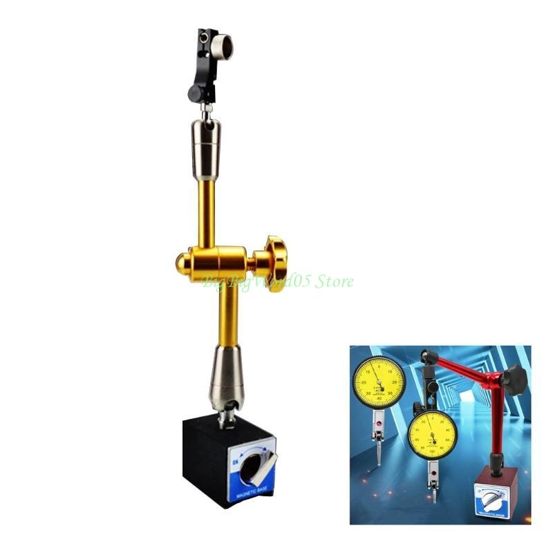24TE Metal Test Indicator Holder Use for Metalwork Pieces and Maintain Fine Adjustment Universal Swivel Clamp Reliable