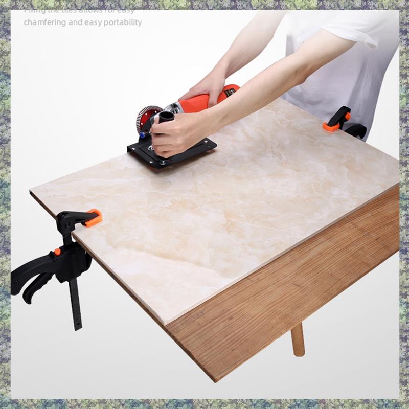 WON 45 Degree Chamfer 100 Type Angle Grinder Stand For Tile 45° Chamfer Cutting Metal  Tile Chamfering Bracket