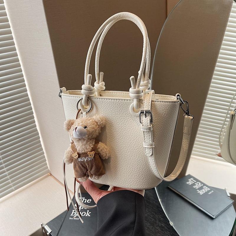 Premium hand bag women's new trendy spring fashion casual shoulder bag crossbody bucket bag