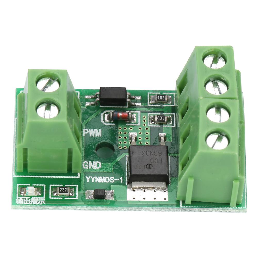 

MOS FET Driver Module High Power PWM Switch Control Board 3-20V to 3.7-27VDC 10A