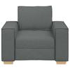 Sofa Chair Dark Grey 60 cm Fabric