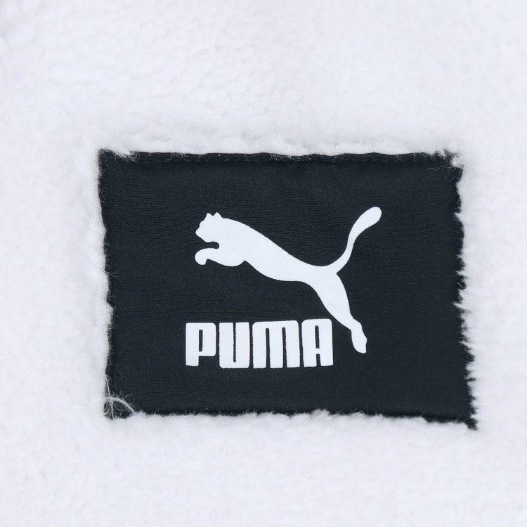 PUMA Velvet Jackets Men's White Stand Collar Thickened 848418-02