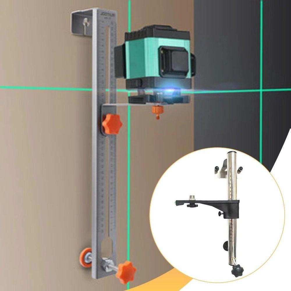 Height Adjustable Level Bracket 180 Degree Rotation Leveling Tool Furniture Installation