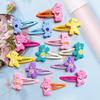 Rainbow Bear Hair Clips: New Style Forehead Bangs Clips for Girls