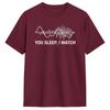 You Sleep I Watch Project Hail Mary T Shirt Summer Fashion T Shirts Cotton ONeck Plus Size Tops ShortSleeved Aesthetic Tshirt