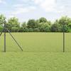 Euro Fence Gray 1 X 10 M PVC Coated Iron