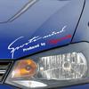 Puntos Racing Car Auto Waterproof Reflective Letter Pattern Vehicle Decor Decal Sticker