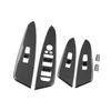 For KIA Sportage NQ5   2024 LHD Door Armrest Panel Cover Window Lift Switch Sticker Trim Carbon Fiber Car Accessories