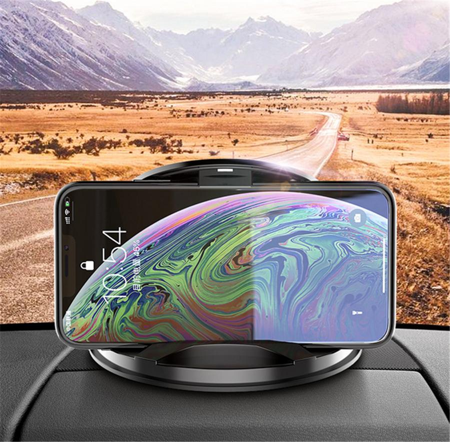 Car Center Console Dashboard Phone Holder Cradle For iPhone 12 11 Pro Max XS XR