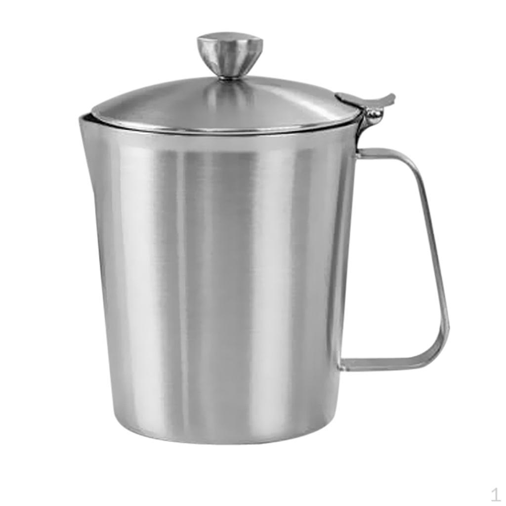 500-2000 Mug Latte Art Cup Drink Vaccum 1000ml