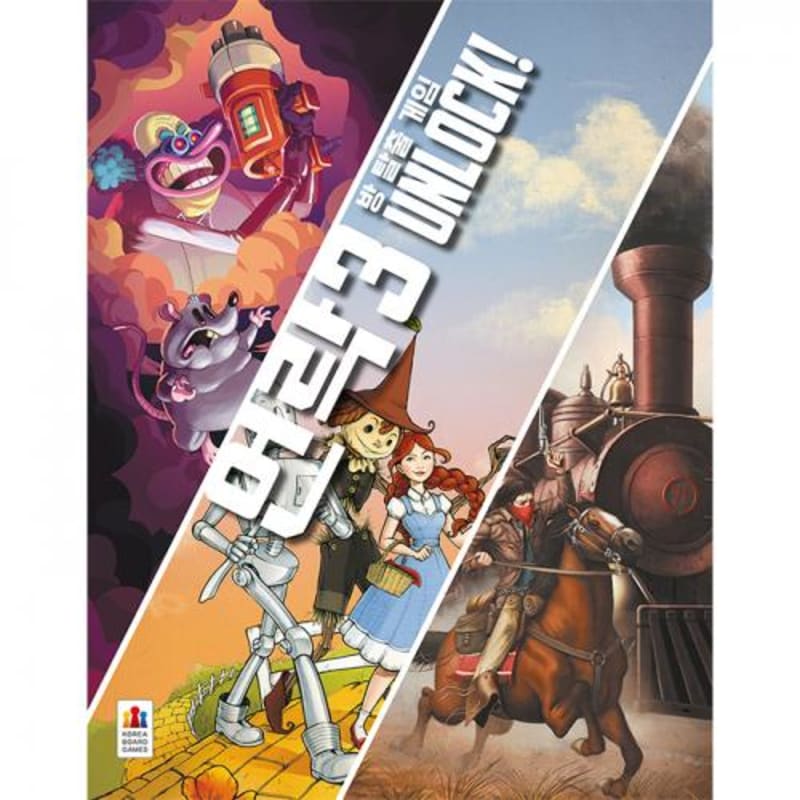 Unlock 3 Escape Room Game Board Game