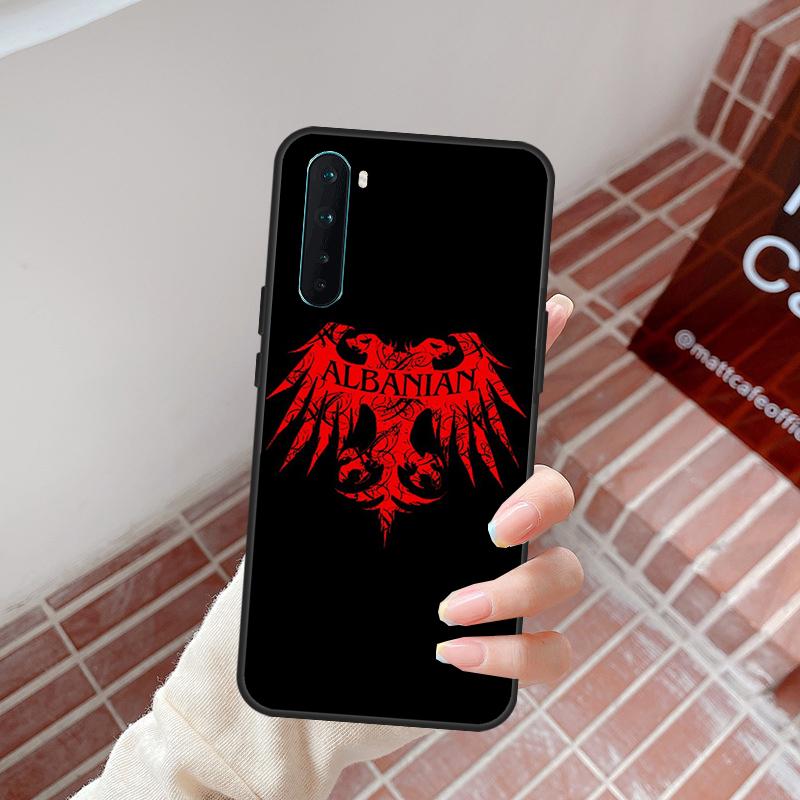 Albania Albanians Flag Case For OnePlus Nord 5 CE 2 3 4 Lite N20 N30 OnePlus 15 13 12 11 10R 13R 10T 13T 12R Cover