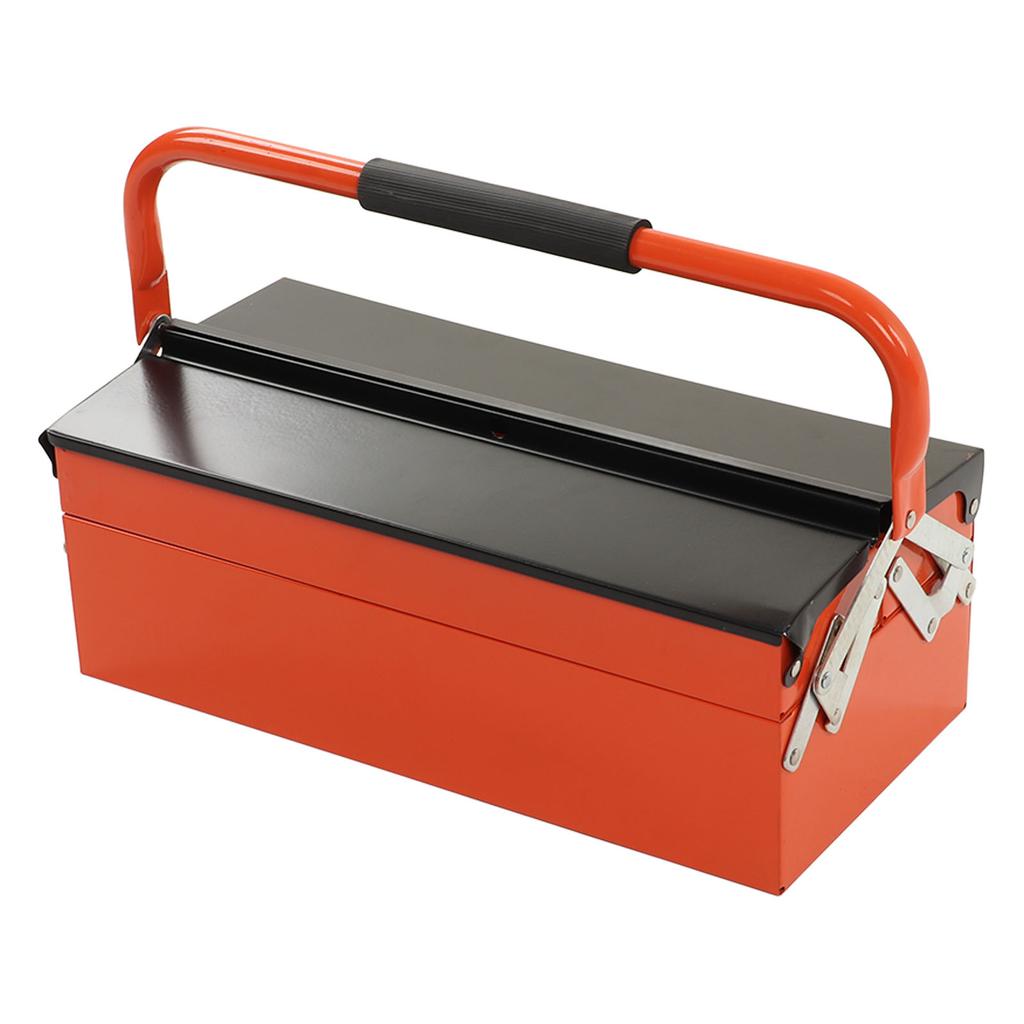 Cantilever Tool Box Metal Rolling Folding Portable Auto Maintenance Storage Organizer 2 Layer 3