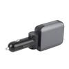 Zatahovací nabíječka do auta 120W USB C adaptér do auta Nabíječka do auta na telefon s 31,5palcovým kabelem Starlight