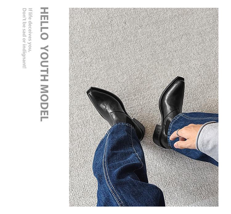 2024 Ősz Unisex Plusz Bársony Meleg Felbújós Vastag Talpú Bakancs