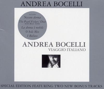 CD ANDREA BOCELLI - Viaggio Italiano 4761310 Philips 2003 UK Clasică Folosit