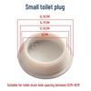 Small Toilet Drain Sealing Plugs (2-Pack)