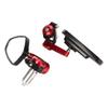 2PCS Motorcycle Rearview Mirror High Definition Clear View Aluminium Alloy Handlebar Side Mirrors for Motorbike