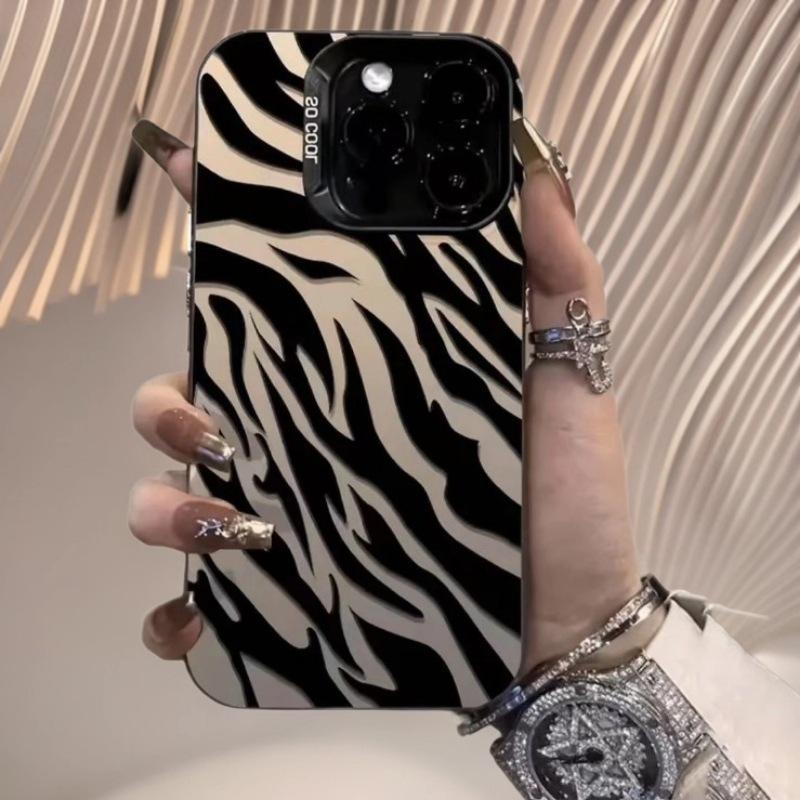 Zebra Pattern 17 Promax iPhone Case – Stylish and Energetic Cover for iPhone Models 13 to 16