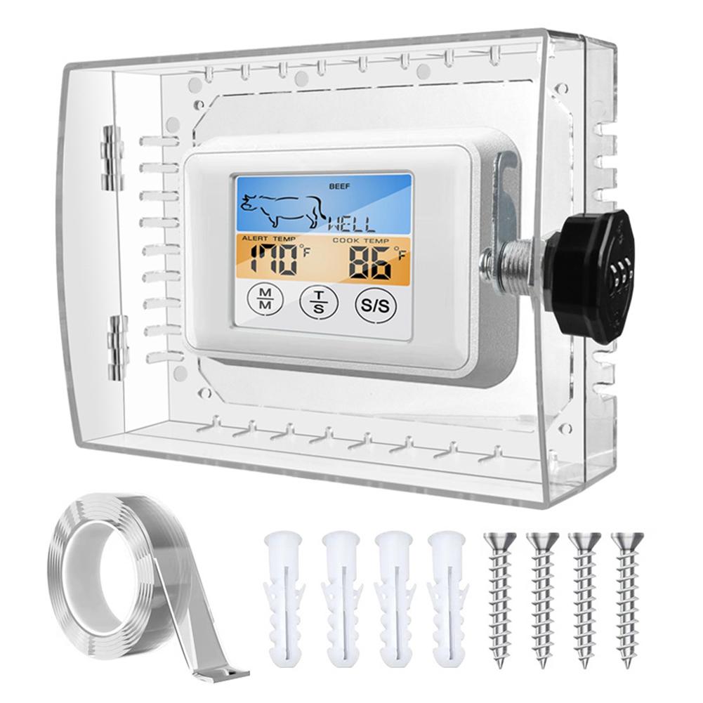 Combination Lock Box Password Protection Energy Efficiency Management Transparent Thermostat Protection 3-digit Password Lock China Mainland