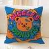 Popular Logo W-Wiggle Pillow Cover For Bedroom Room And Living Room Sofa Decorative Cushion Cover