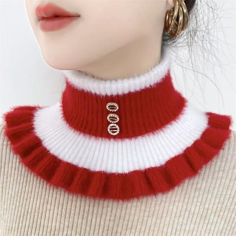 

Women s Winter Scarf - Neck Warmer & Sweater Collar, High-End Wool Gaiter