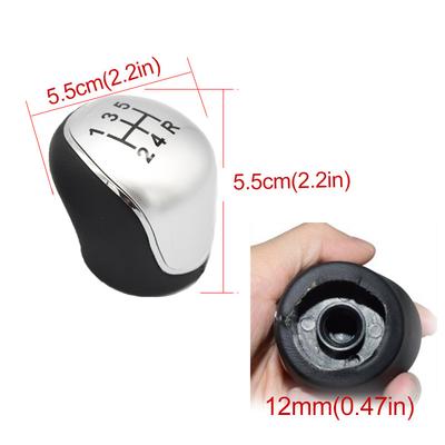 5/6 Gang Auto Leder Schalthebelknauf für Ford Mondeo 4 Mk4 Focus S-Max C- Max Kuga Galaxy Schalthebelarm Kopfball