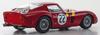 Kyosho Originálne Ferrari 250GTO 1962 LM Dokončený produkt 1/18 #22