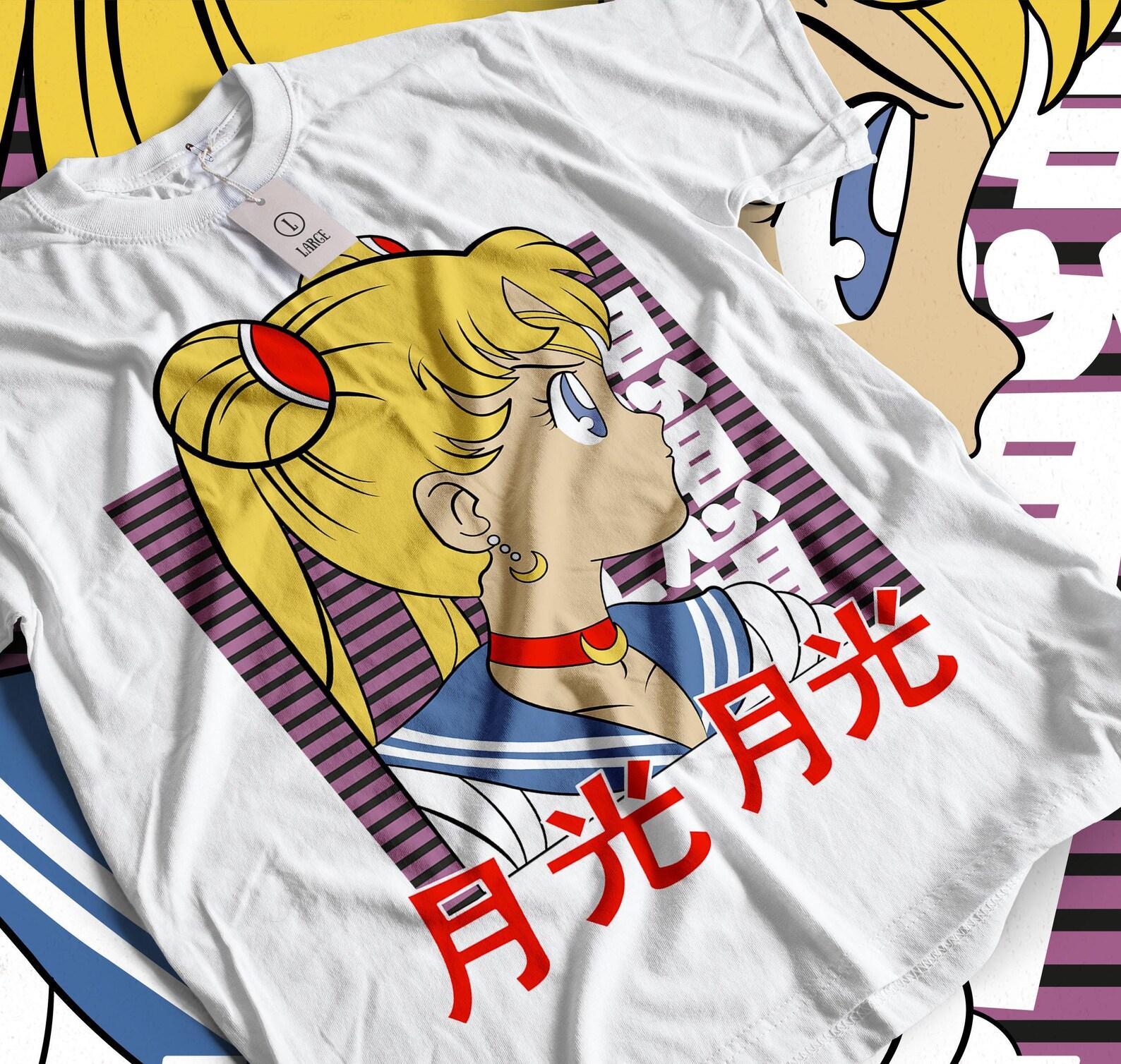 Unisex Waifu Material Anime T-Shirt, Anime Woman Shirt 2XL