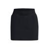 UA Drive Solid Mid-Rise Fitted Skort Women Skorts Black 1383162-001