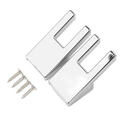 2 Pcs RV Coat Hooks 15LB Maximum Load Bearing Wall Hanging Screw Mount Hook Rack for Motorhomes Boat