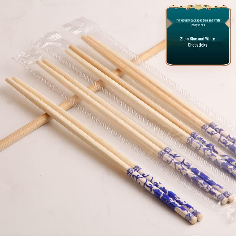 Premium Individually Wrapped Bamboo Chopsticks