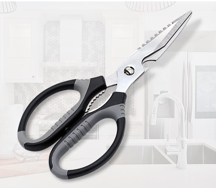 Acciaio Inossidabile Verdure Osso Barbecue Clip Domestico Multi Forbici da Cucina con Apribottiglie Schiaccianoci Squama Pesce